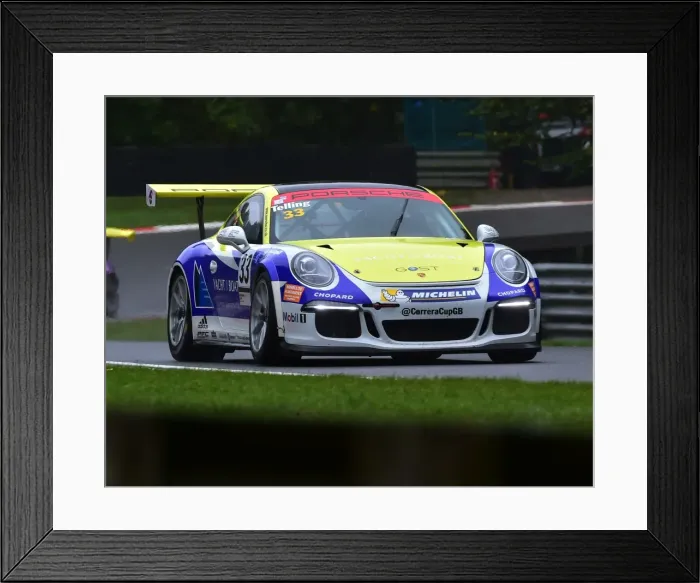 Framed Print : CM21 4722 Matt Telling, Porsche 911 GT3 Framed Print : CM21 4722 Matt Telling, Porsche 911 GT3