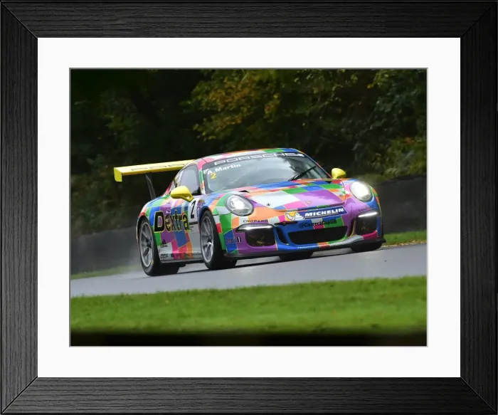 Framed Print : CM21 4763 Alex Martin, Porsche 911 GT3 Framed Print : CM21 4763 Alex Martin, Porsche 911 GT3