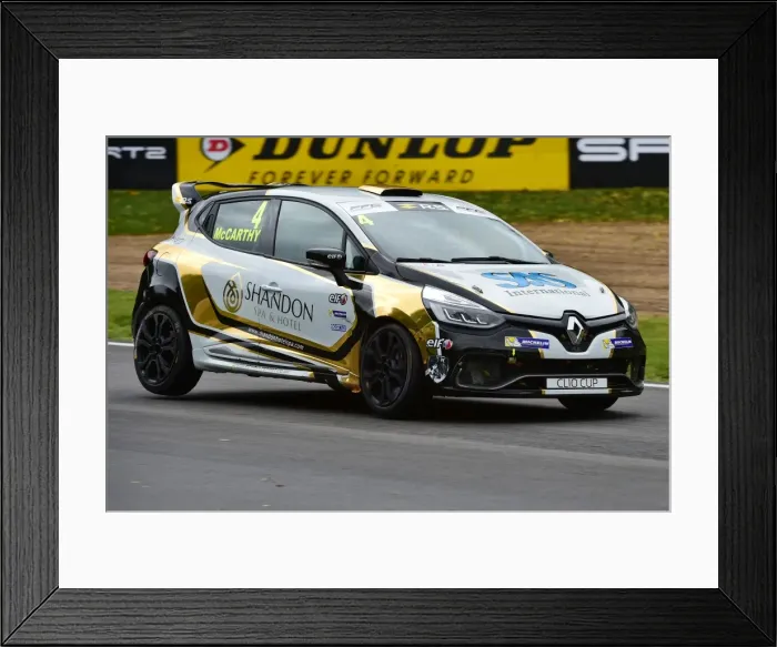 Framed Print : CM21 5073 Jack McCarthy, Renault Clio Sport 220 Trophy Framed Print : CM21 5073 Jack McCarthy, Renault Clio Sport 220 Trophy
