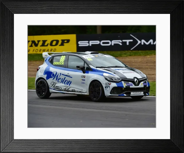 Framed Print : CM21 5075 Lucas Orrock, Renault Clio Sport 220 Trophy Framed Print : CM21 5075 Lucas Orrock, Renault Clio Sport 220 Trophy