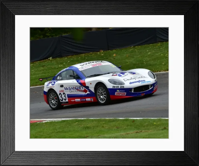 Framed Print : CM21 5122 Daniel Harper, Ginetta G40 Junior Framed Print : CM21 5122 Daniel Harper, Ginetta G40 Junior