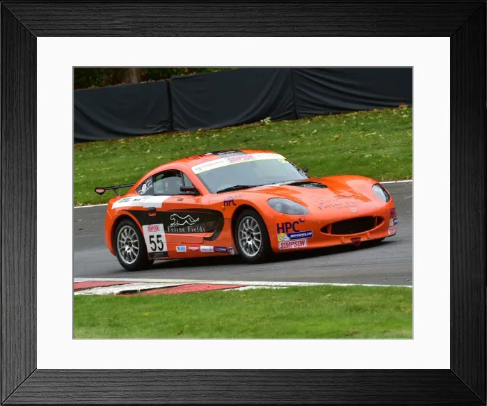 Framed Print : CM21 5129 Ruben Del Sarte, Ginetta G40 Junior Framed Print : CM21 5129 Ruben Del Sarte, Ginetta G40 Junior