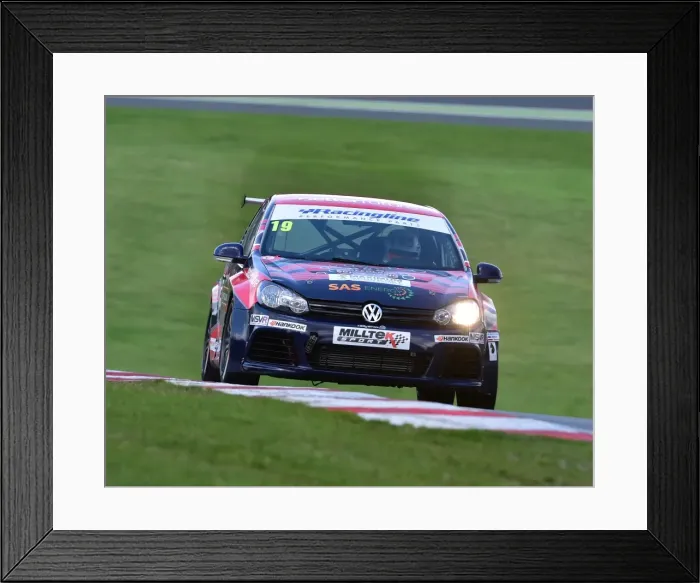 Framed Print : CM20 5546 Bobby Thompson, VW Golf Framed Print : CM20 5546 Bobby Thompson, VW Golf