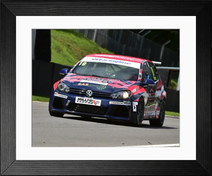 Framed Print : CM20 5471 Bobby Thompson, VW Golf Framed Print : CM20 5471 Bobby Thompson, VW Golf