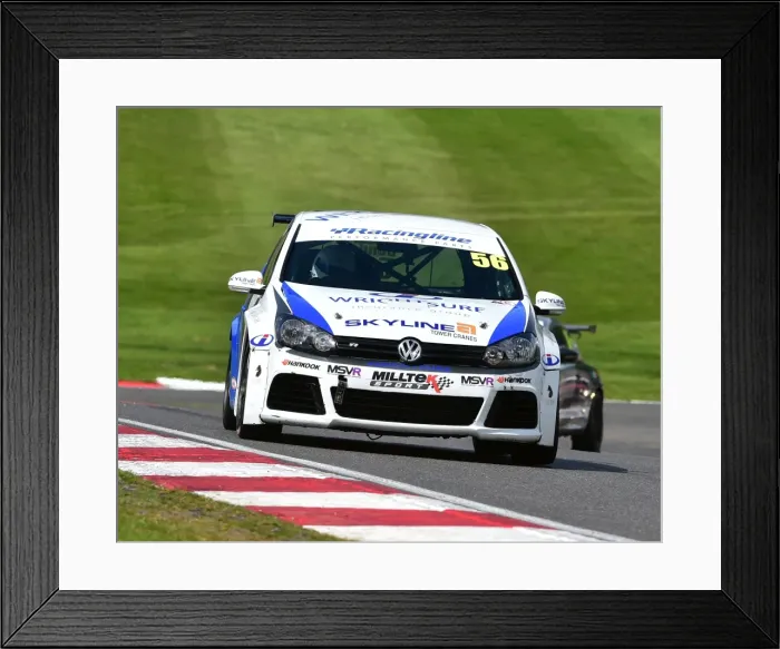 Framed Print : CM20 5485 Jamie Bond, VW Golf Framed Print : CM20 5485 Jamie Bond, VW Golf