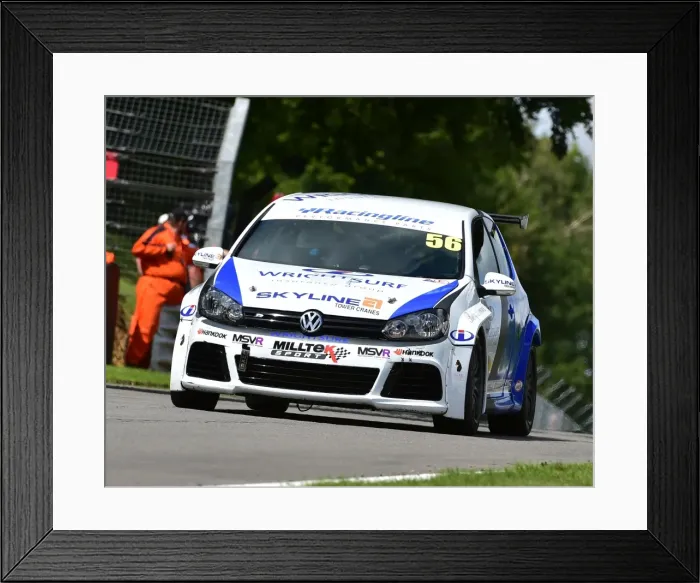 Framed Print : CM20 5469 Jamie Bond, VW Golf Framed Print : CM20 5469 Jamie Bond, VW Golf