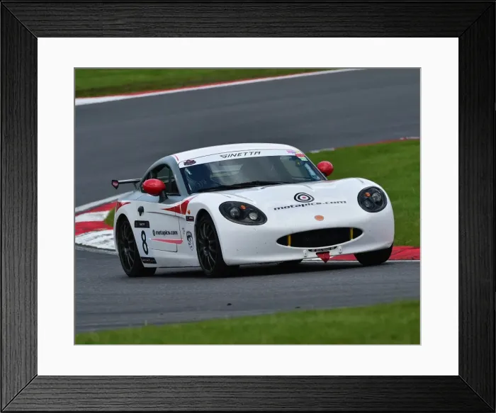 Framed Print : CM20 5802 Mark Seymour, Ginetta G40 Framed Print : CM20 5802 Mark Seymour, Ginetta G40