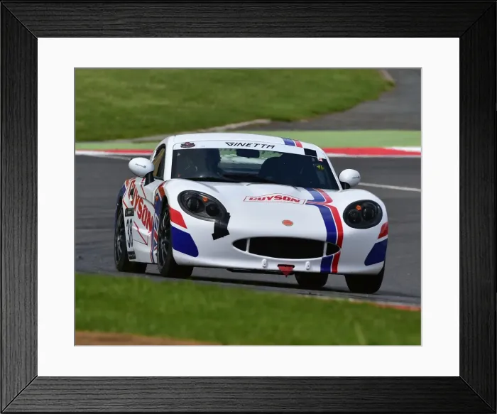 Framed Print : CM20 5767 Jimmy Thompson, Ginetta G40 Framed Print : CM20 5767 Jimmy Thompson, Ginetta G40