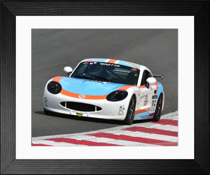 Framed Print : CM20 5440 Ben Low, Ginetta G40 Framed Print : CM20 5440 Ben Low, Ginetta G40