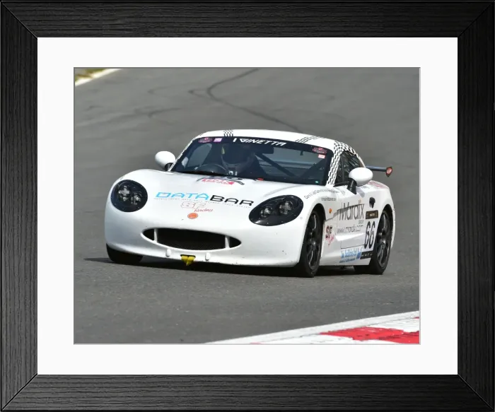 Framed Print : CM20 5450 Shawn Fleming, Ginetta G40 Framed Print : CM20 5450 Shawn Fleming, Ginetta G40