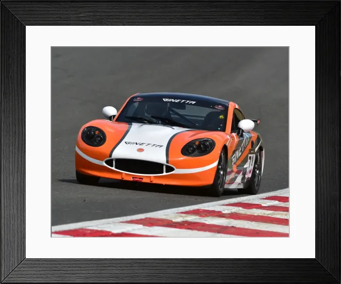 Framed Print : CM20 5455 Nick Portlock, Ginetta G40 Framed Print : CM20 5455 Nick Portlock, Ginetta G40