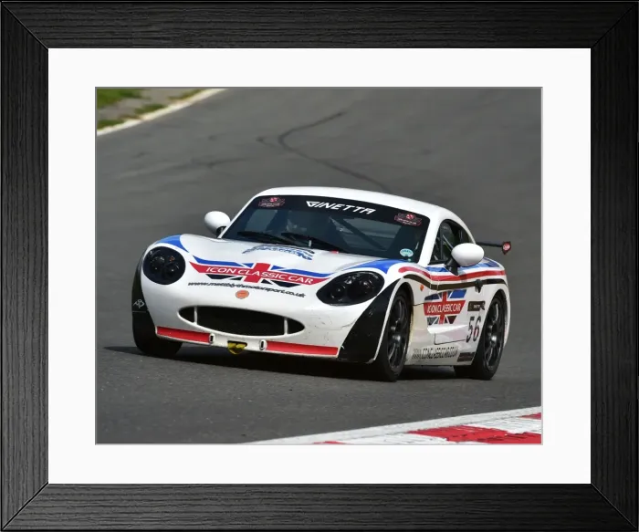 Framed Print : CM20 5457 Keith Sinclair, Ginetta G40 Framed Print : CM20 5457 Keith Sinclair, Ginetta G40
