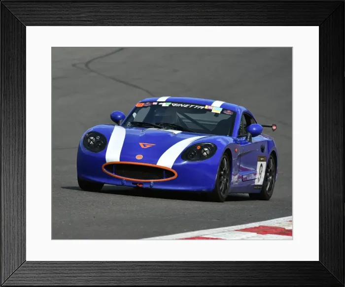 Framed Print : CM20 5462 Brian Ellory, Ginetta G40 Framed Print : CM20 5462 Brian Ellory, Ginetta G40