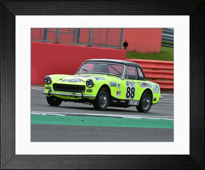 Framed Print : CM21 6425 Shelby Wilsher, MG Midget Framed Print : CM21 6425 Shelby Wilsher, MG Midget