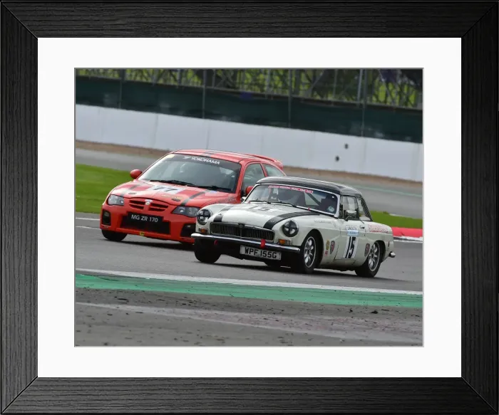 Framed Print : CM21 6450 Stephen McDermid, MG ZR 1800, Vincent Hunt, MG B Framed Print : CM21 6450 Stephen McDermid, MG ZR 1800, Vincent Hunt, MG B