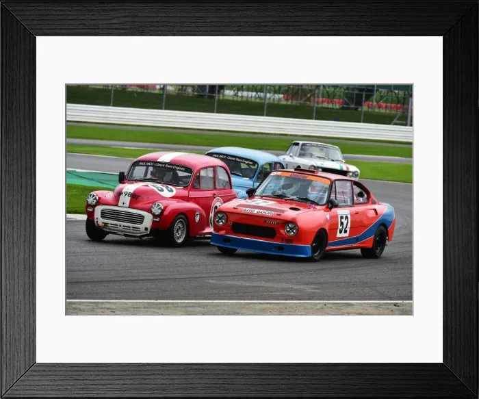 Framed Print : CM21 7004 Keith Wright, Morris Minor, Tom Abbott, Skoda 110R Framed Print : CM21 7004 Keith Wright, Morris Minor, Tom Abbott, Skoda 110R