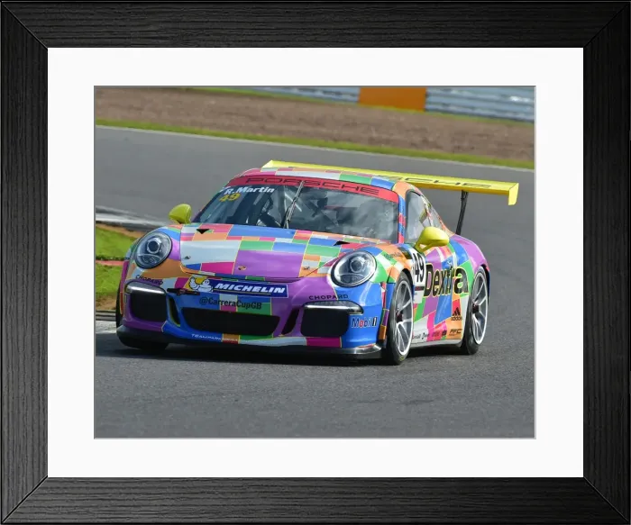 Framed Print : CM21 4106 Rupert Martin, Porsche 911 GT3 Framed Print : CM21 4106 Rupert Martin, Porsche 911 GT3