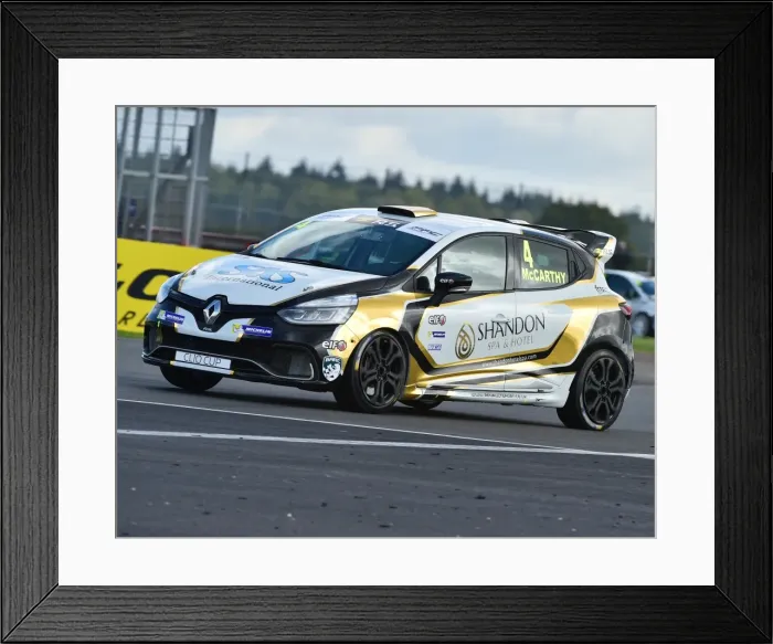 Framed Print : CM21 3568 Jack McCarthy, Renault Clio Sport 220 Trophy Framed Print : CM21 3568 Jack McCarthy, Renault Clio Sport 220 Trophy