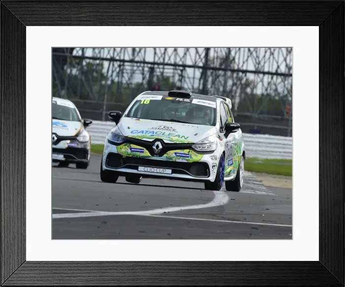 Framed Print : CM21 3503 Daniel Rowbottom, Renault Clio Sport 220 Trophy Framed Print : CM21 3503 Daniel Rowbottom, Renault Clio Sport 220 Trophy