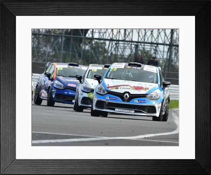 Framed Print : CM21 3478 Paul Rivett, Renault Clio Sport 220 Trophy Framed Print : CM21 3478 Paul Rivett, Renault Clio Sport 220 Trophy