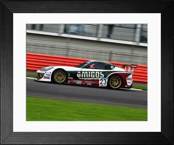Framed Print : CM17 7169 Patrick Blakeney-Edwards, Austin Healey 3000