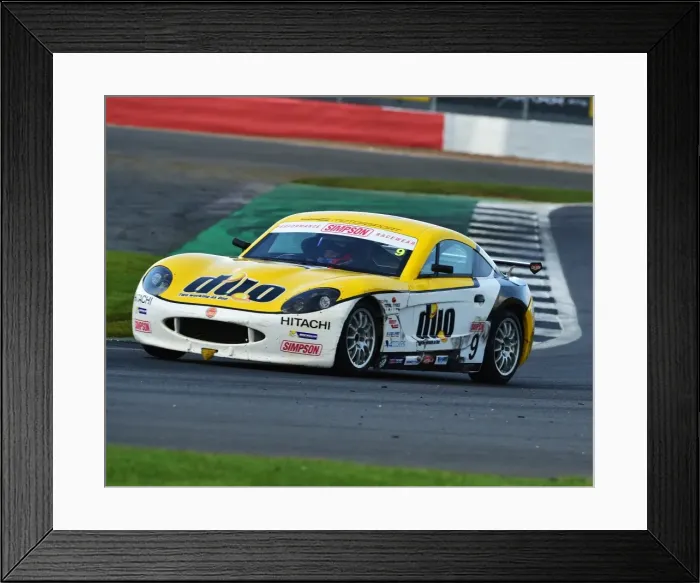 Framed Print : CM21 4313 Jordan Collard, Ginetta G40 Junior Framed Print : CM21 4313 Jordan Collard, Ginetta G40 Junior