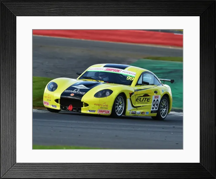 Framed Print : CM21 4315 Emily Linscott, Ginetta G40 Junior Framed Print : CM21 4315 Emily Linscott, Ginetta G40 Junior