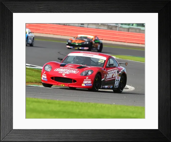 Framed Print : CM21 4239 Tom Gamble, Ginetta G40 Junior Framed Print : CM21 4239 Tom Gamble, Ginetta G40 Junior