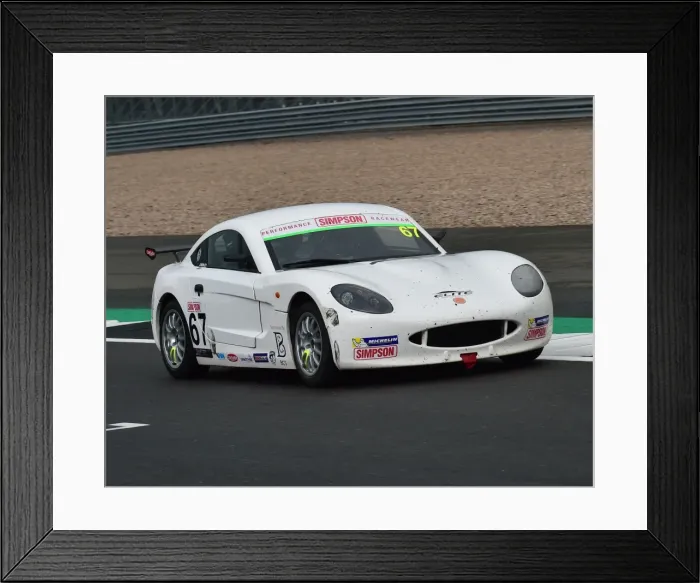 Framed Print : CM21 2995 James Hedley, Ginetta G40 Junior Framed Print : CM21 2995 James Hedley, Ginetta G40 Junior