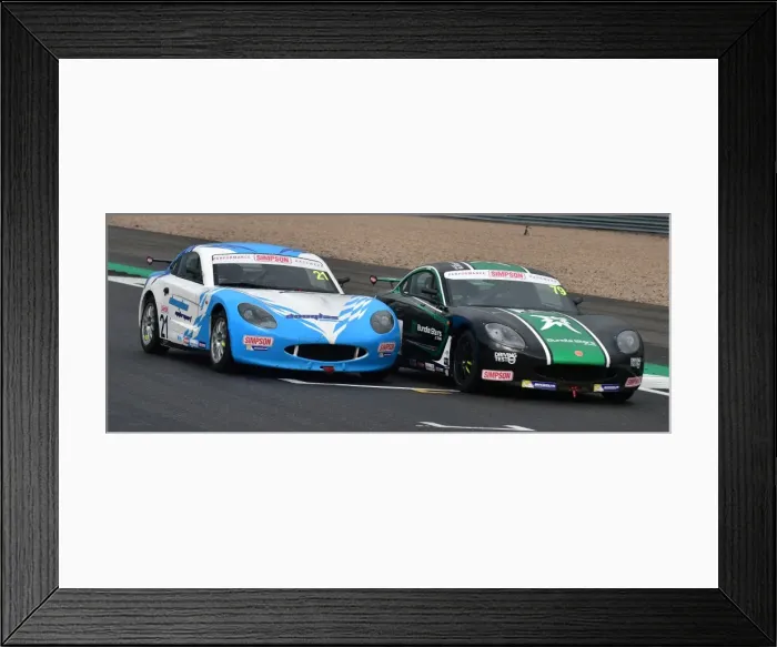 Framed Print : CM21 2994 Greg Johnson, Tom Canning, Ginetta G40 Junior Framed Print : CM21 2994 Greg Johnson, Tom Canning, Ginetta G40 Junior