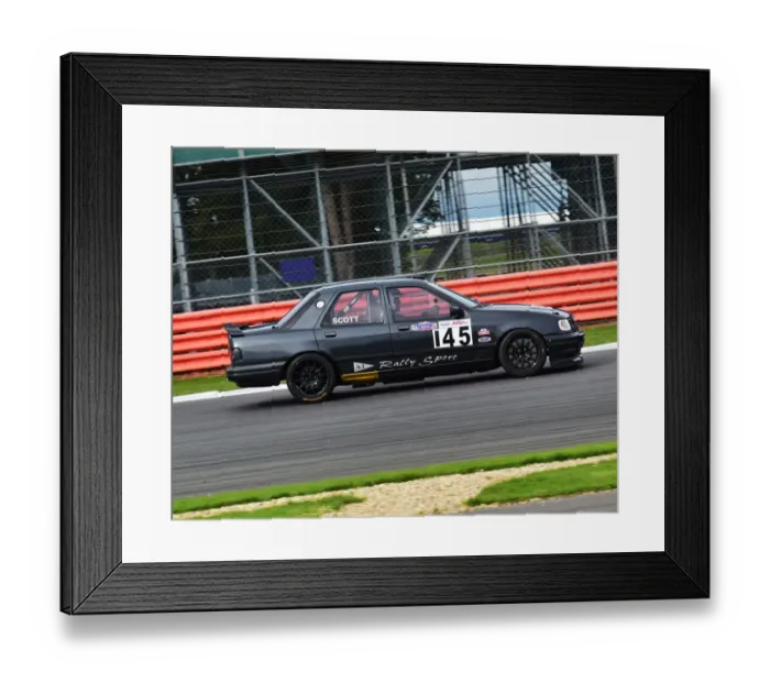 Framed Print : CM21 6584 Steve Scott, Ford Sierra Cosworth Framed Print : CM21 6584 Steve Scott, Ford Sierra Cosworth