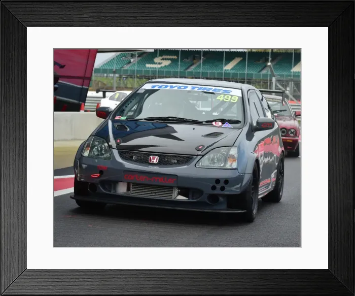 Framed Print : CM21 5633 William Casswell, Honda Civic Framed Print : CM21 5633 William Casswell, Honda Civic