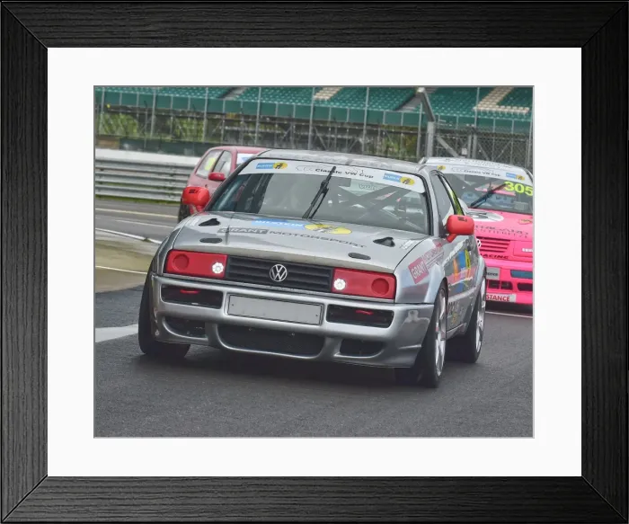 Framed Print : CM21 5627 Ken Lark, Volkswagen Corrado Framed Print : CM21 5627 Ken Lark, Volkswagen Corrado