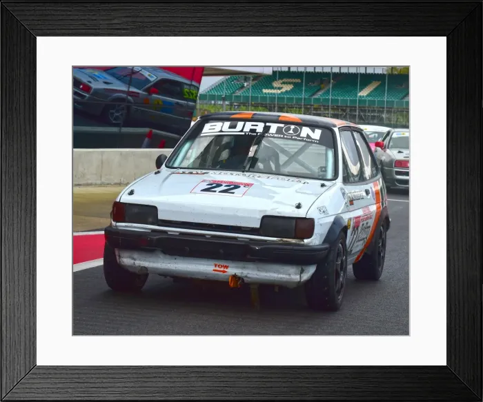 Framed Print : CM21 5626 Chris Brown, Ford Fiesta XR2 Framed Print : CM21 5626 Chris Brown, Ford Fiesta XR2