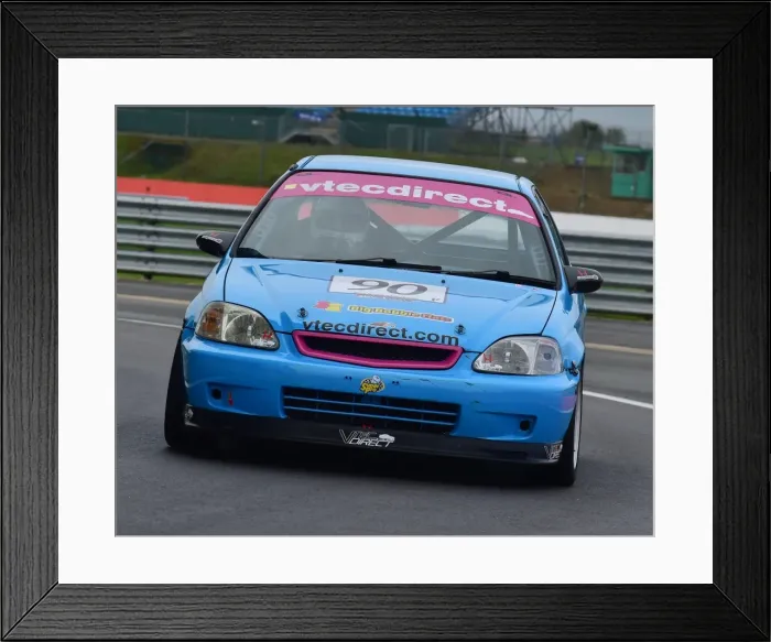 Framed Print : CM21 5605 Simon Sheridan, Honda Civic
