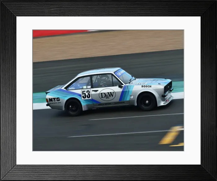 Framed Print : CM21 5587 Neil Argrave, Ford Escort Mk2 Framed Print : CM21 5587 Neil Argrave, Ford Escort Mk2