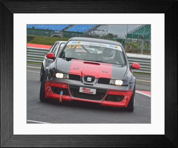 Framed Print : CM21 5618 Nick Sanderson, Seat Leon Supercopa