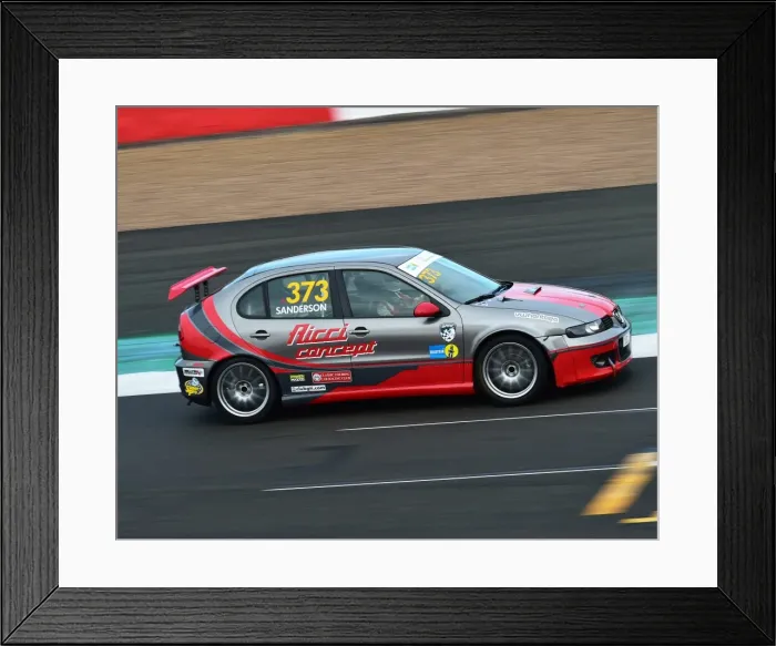 Framed Print : CM21 5581 Nick Sanderson, Seat Leon Supercopa Framed Print : CM21 5581 Nick Sanderson, Seat Leon Supercopa
