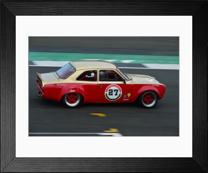 Framed Print : CM21 5550 Martin Reynolds, Ford Escort Mk1 Framed Print : CM21 5550 Martin Reynolds, Ford Escort Mk1