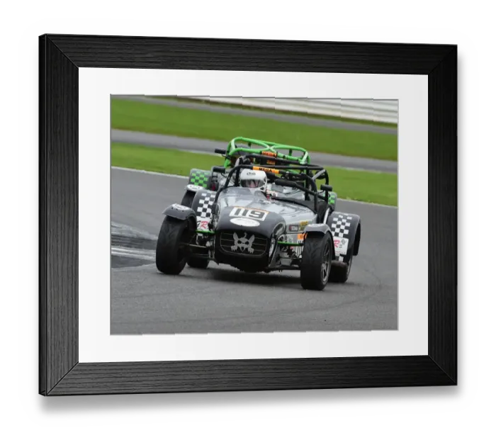 Framed Print : CM21 6780 Neil Sturgess, Caterham 7 Mega Framed Print : CM21 6780 Neil Sturgess, Caterham 7 Mega