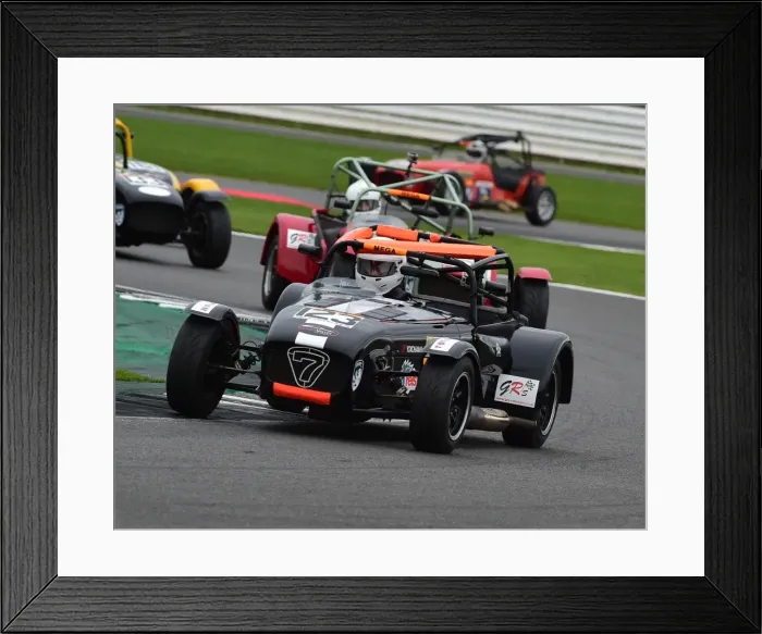 Framed Print : CM21 6781 Simon Longman, Caterham 7 Mega Framed Print : CM21 6781 Simon Longman, Caterham 7 Mega