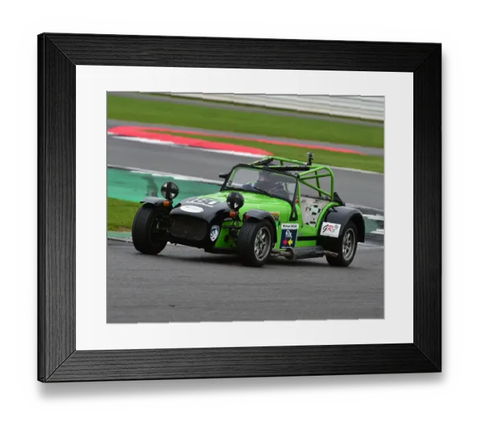 Framed Print : CM21 6774 Michael Segal, Caterham 7 Classic