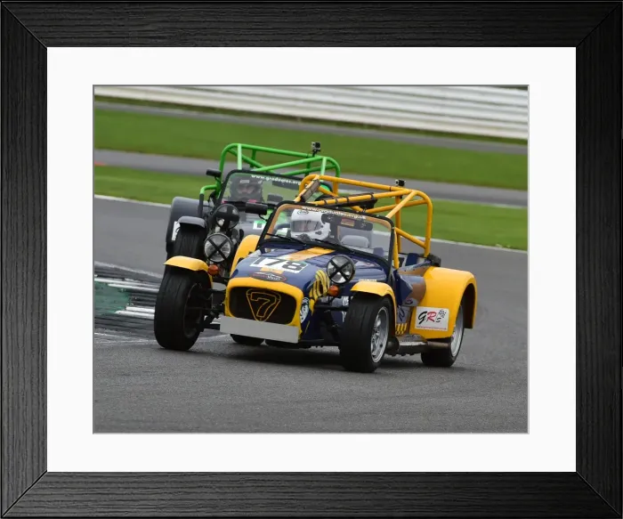 Framed Print : CM21 6771 Iain Kinghorn, Caterham 7 Classic Framed Print : CM21 6771 Iain Kinghorn, Caterham 7 Classic