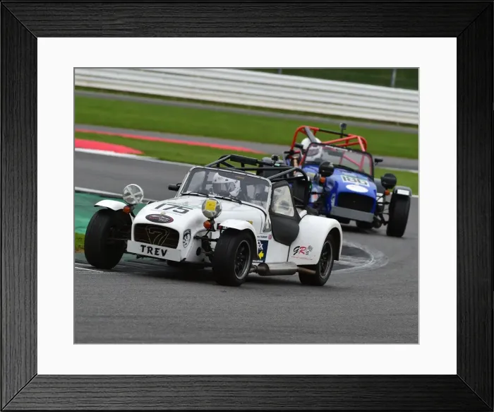 Framed Print : CM21 6769 revor Harber, Caterham 7 Classic Framed Print : CM21 6769 revor Harber, Caterham 7 Classic