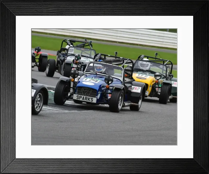 Framed Print : CM21 6766 Marc Noaro, Caterham 7 Classic Framed Print : CM21 6766 Marc Noaro, Caterham 7 Classic