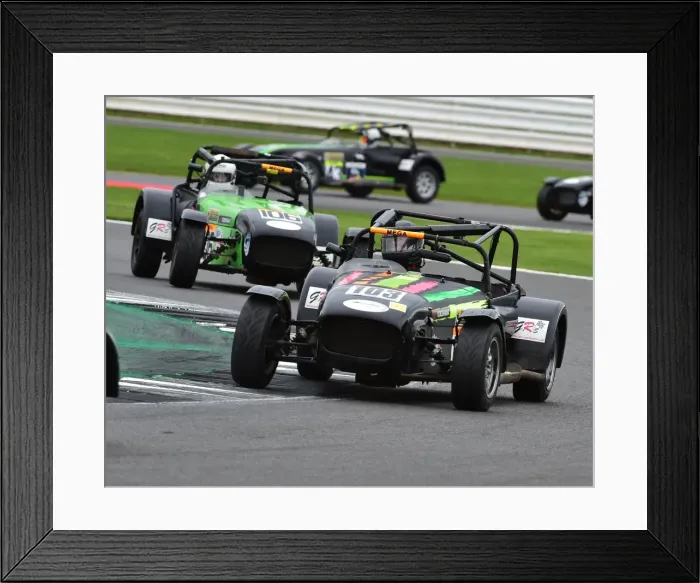 Framed Print : CM21 6748 Glenn Burtenshaw, Caterham 7 Mega Framed Print : CM21 6748 Glenn Burtenshaw, Caterham 7 Mega