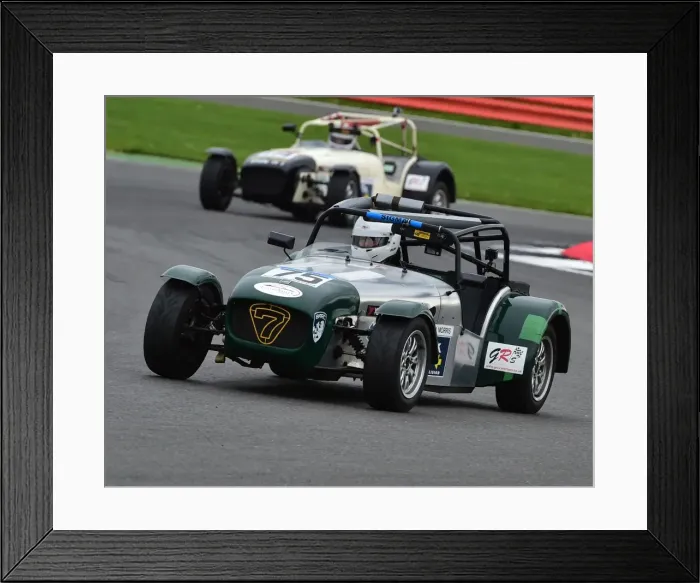 Framed Print : CM21 6723 David Morris, Caterham 7 Sigma Framed Print : CM21 6723 David Morris, Caterham 7 Sigma