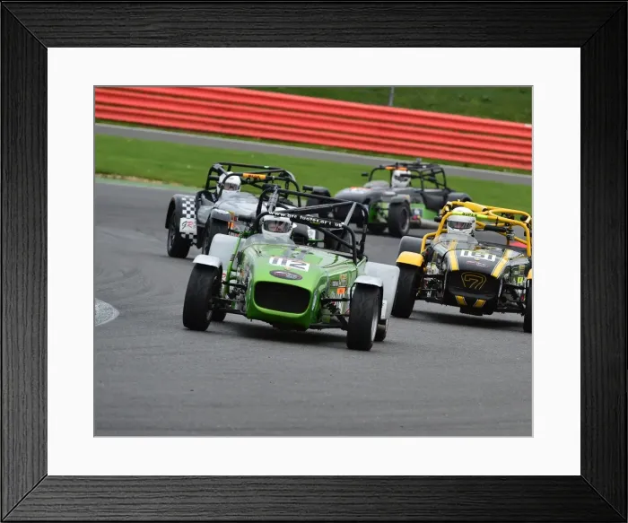 Framed Print : CM21 6720 Keith Pennington, Caterham 7 Mega