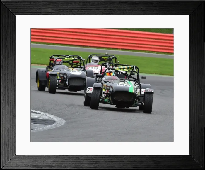 Framed Print : CM21 6716 Andy Molsom, Caterham 7 Super