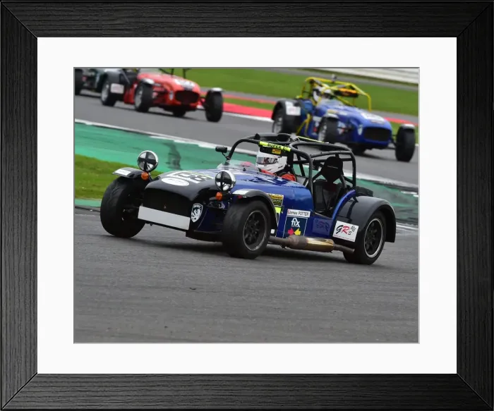 Framed Print : CM21 6761 James Potter, Caterham 7 Super Framed Print : CM21 6761 James Potter, Caterham 7 Super